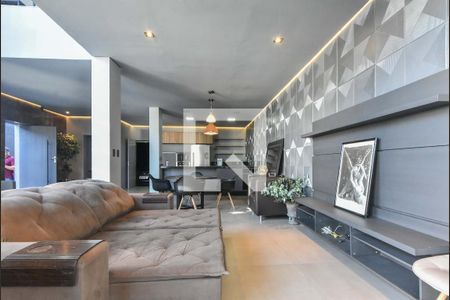 Sala de Estar de casa à venda com 3 quartos, 300m² em Brooklin Paulista, São Paulo