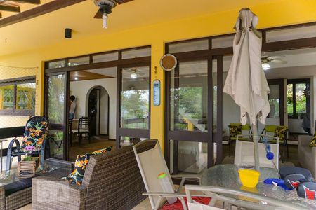 Varanda da Sala de casa de condomínio à venda com 5 quartos, 366m² em Itanhangá, Rio de Janeiro
