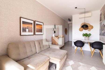 Sala de apartamento para alugar com 2 quartos, 58m² em Vila Itapura, Campinas