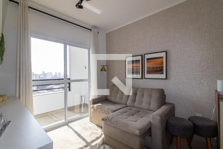 Sala de apartamento para alugar com 2 quartos, 58m² em Vila Itapura, Campinas