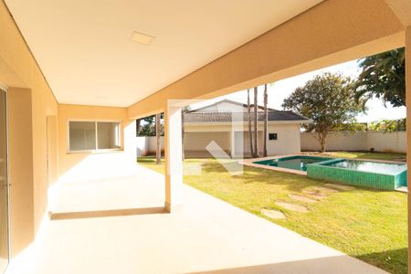 Varanda de casa de condomínio à venda com 7 quartos, 1076m² em Parque Nova Campinas, Campinas