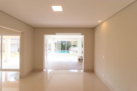 Sala de casa de condomínio à venda com 7 quartos, 1076m² em Parque Nova Campinas, Campinas