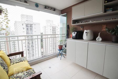 varanda sala de apartamento para alugar com 3 quartos, 86m² em Jardim Felicidade (zona Oeste), São Paulo