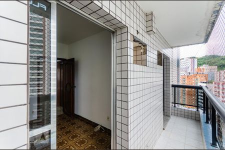 Varanda de apartamento para alugar com 2 quartos, 100m² em José Menino, Santos
