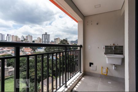 Varanda de apartamento para alugar com 2 quartos, 50m² em Vila Dom Pedro Ii, São Paulo