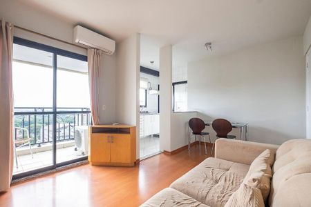 Sala de apartamento para alugar com 1 quarto, 42m² em Pinheiros, São Paulo