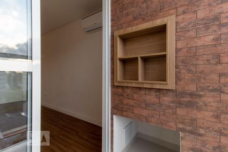 Sacada da Sala de apartamento para alugar com 1 quarto, 36m² em Portão, Curitiba