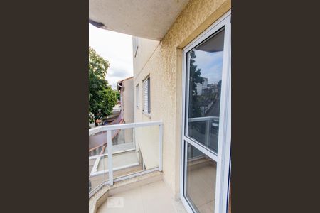 Varanda da Sala de apartamento à venda com 2 quartos, 54m² em Parque das Nações, Santo André