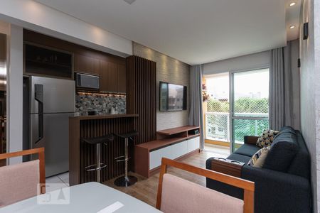 Sala de apartamento para alugar com 2 quartos, 54m² em Bacacheri, Curitiba