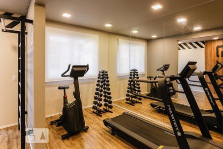 Apartamento para alugar com 32m², 1 quarto e sem vagaAcademia