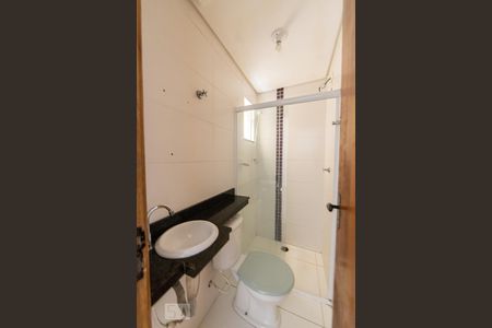 Banheiro Social de kitnet/studio à venda com 1 quarto, 24m² em Penha de França, São Paulo