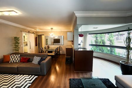 Sala de apartamento à venda com 3 quartos, 130m² em Paineiras do Morumbi, São Paulo