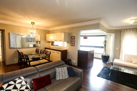 Sala de apartamento à venda com 3 quartos, 130m² em Paineiras do Morumbi, São Paulo