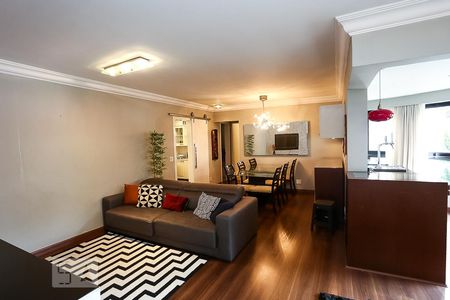 Sala de apartamento à venda com 3 quartos, 130m² em Paineiras do Morumbi, São Paulo