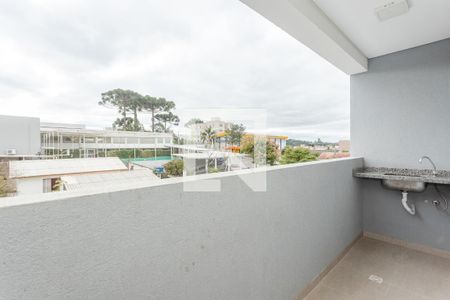 Varanda da Sala de apartamento para alugar com 2 quartos, 60m² em Santa Cândida, Curitiba
