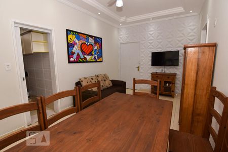 Sala de apartamento para alugar com 2 quartos, 63m² em Centro, Guarujá