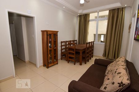 Sala de apartamento para alugar com 2 quartos, 63m² em Centro, Guarujá