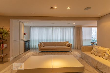 Sala de apartamento à venda com 4 quartos, 185m² em Vila Romana, São Paulo