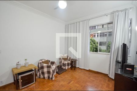 Sala de apartamento à venda com 2 quartos, 78m² em Tijuca, Rio de Janeiro