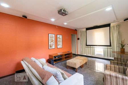 Apartamento para alugar com 49m², 1 quarto e 1 vagaHome theater 