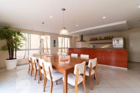 Apartamento para alugar com 49m², 1 quarto e 1 vagaSalão de festas