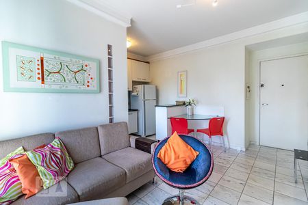 Sala de apartamento para alugar com 1 quarto, 49m² em Vila Pompéia, São Paulo