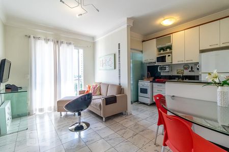 Sala de apartamento para alugar com 1 quarto, 49m² em Vila Pompéia, São Paulo