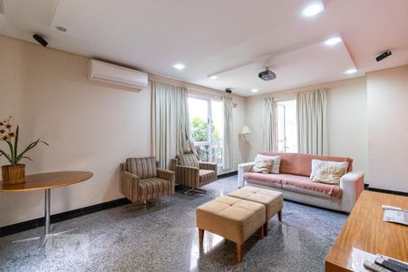 Apartamento para alugar com 49m², 1 quarto e 1 vagaHome theater 