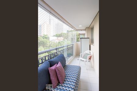 Varanda Gourmet de apartamento à venda com 3 quartos, 174m² em Vila Romana, São Paulo