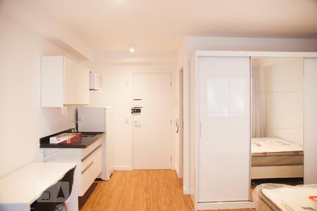 Sala/Cozinha de kitnet/studio à venda com 1 quarto, 26m² em Centro, São Paulo
