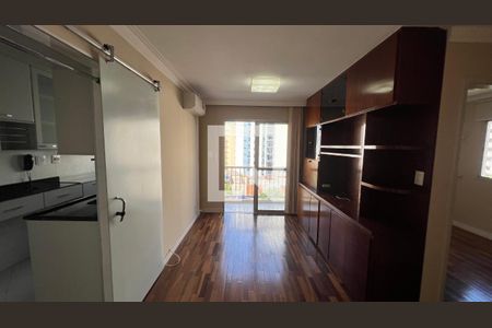 Sala  de apartamento à venda com 1 quarto, 43m² em Pinheiros, São Paulo