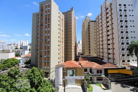 Vista da Sacada da Sala de apartamento à venda com 4 quartos, 180m² em Cambuí, Campinas