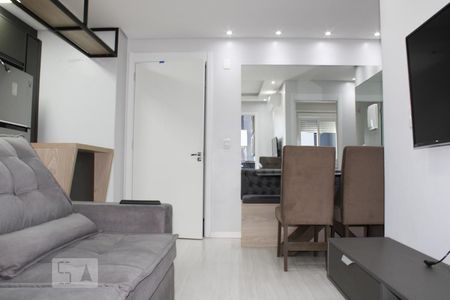 Sala de apartamento para alugar com 2 quartos, 58m² em Harmonia, Canoas
