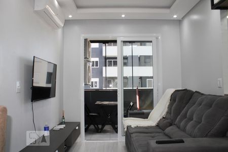sala de apartamento para alugar com 2 quartos, 58m² em Harmonia, Canoas