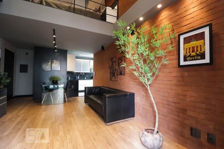 Sala de apartamento para alugar com 1 quarto, 64m² em Jardim Goiás, Goiânia