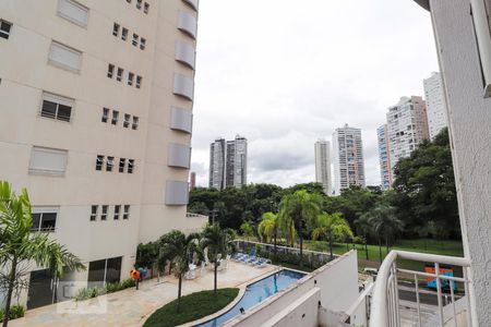 Apartamento para alugar com 64m², 1 quarto e 2 vagas Apartamento para alugar com 64m², 1 quarto e 2 vagasVista da varanda
