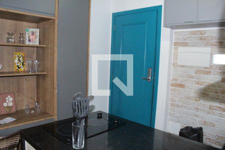 Sala/cozinha de kitnet/studio à venda com 1 quarto, 30m² em República, São Paulo