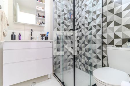 Banheiro de apartamento para alugar com 1 quarto, 25m² em Vila Buarque, São Paulo