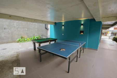 Apartamento à venda com 25m², 1 quarto e sem vaga Apartamento à venda com 25m², 1 quarto e sem vagaSalão de jogos