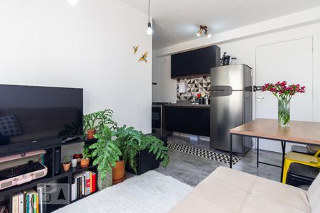 Sala de apartamento à venda com 1 quarto, 25m² em Vila Buarque, São Paulo