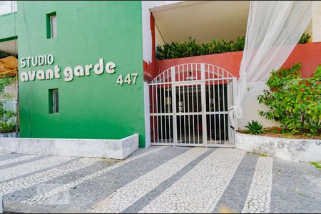 Apartamento para alugar com 124m², 2 quartos e 2 vagasFachada e portaria