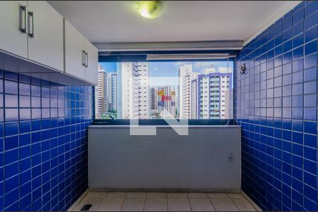 Varanda da Sala de apartamento para alugar com 2 quartos, 78m² em Candeal, Salvador