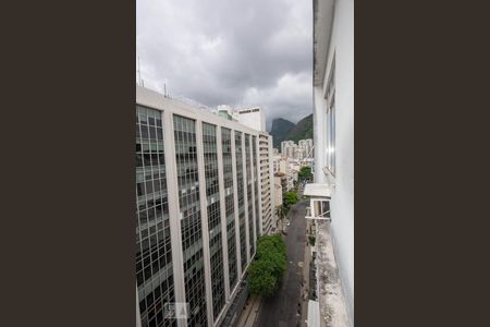 Vista da Rua de apartamento para alugar com 1 quarto, 35m² em Botafogo, Rio de Janeiro