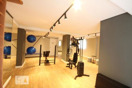 Apartamento para alugar com 32m², 1 quarto e sem vaga Apartamento para alugar com 32m², 1 quarto e sem vagaAcademia