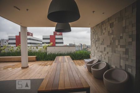 Studio para alugar com 27m², 1 quarto e sem vagaÁrea comum - Espaço gourmet