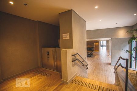 Studio para alugar com 27m², 1 quarto e sem vagaÁrea comum - Piso tátil