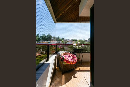 Varanda da sala de apartamento para alugar com 3 quartos, 168m² em Vila Aurora (zona Norte), São Paulo