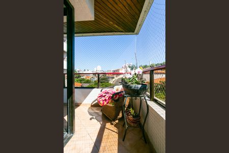 Varanda da sala de apartamento para alugar com 3 quartos, 168m² em Vila Aurora (zona Norte), São Paulo