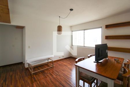 Sala de apartamento à venda com 2 quartos, 57m² em Moema, São Paulo