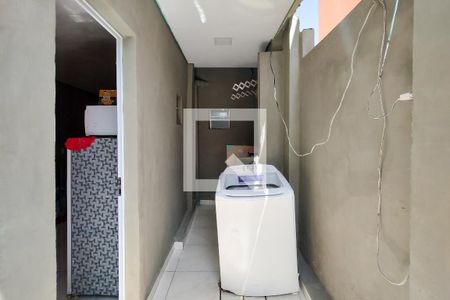 Área de Serviço de casa para alugar com 1 quarto, 64m² em Cidade Ocian, Praia Grande